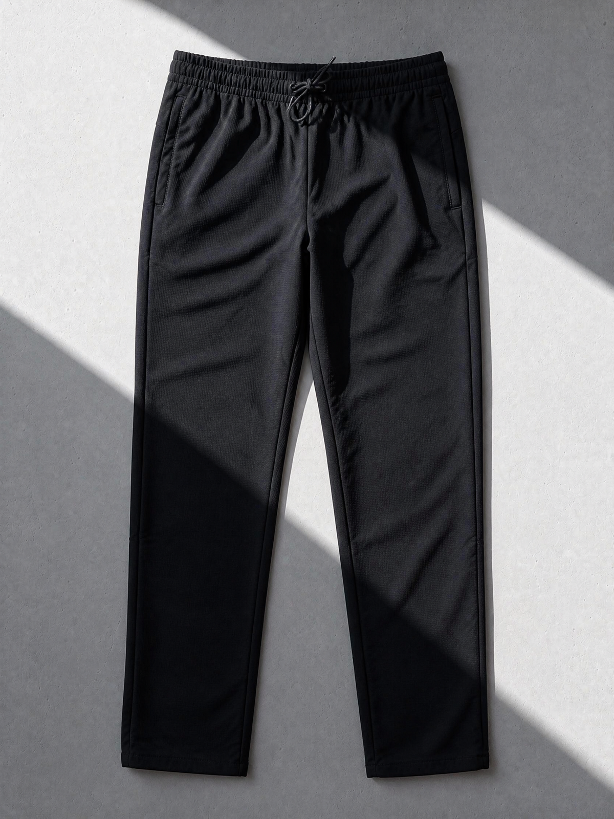 MOVEMENT PANTS Noir gaufré 