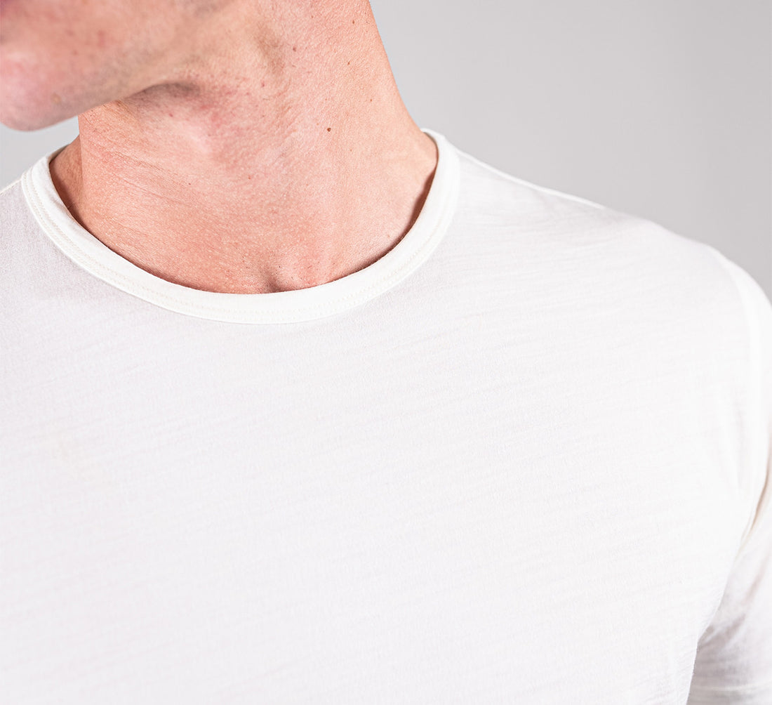 PERFORMANCE MERINO T-SHIRT Ivoire 