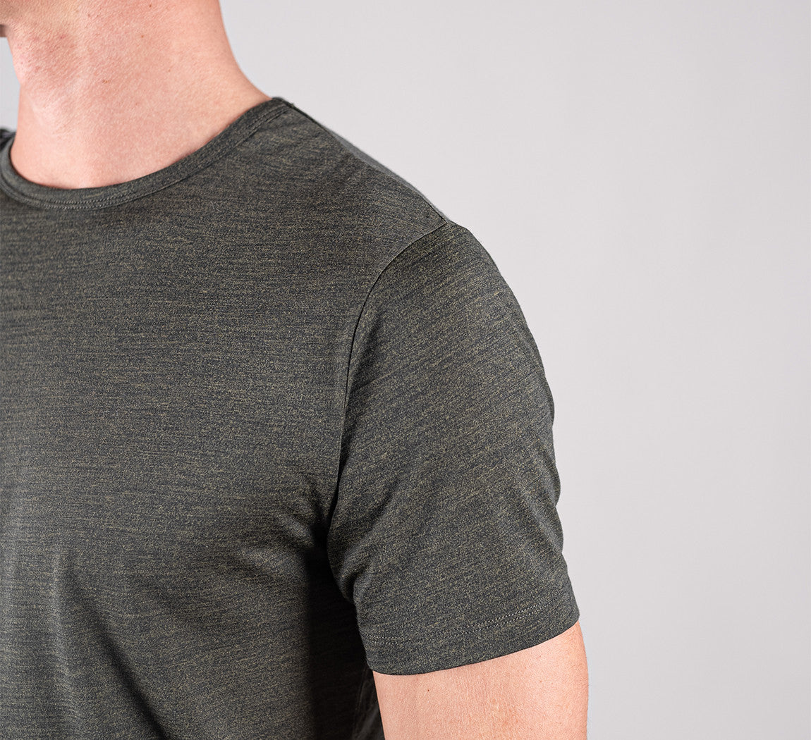 PERFORMANCE MERINO T-SHIRT Kaki 