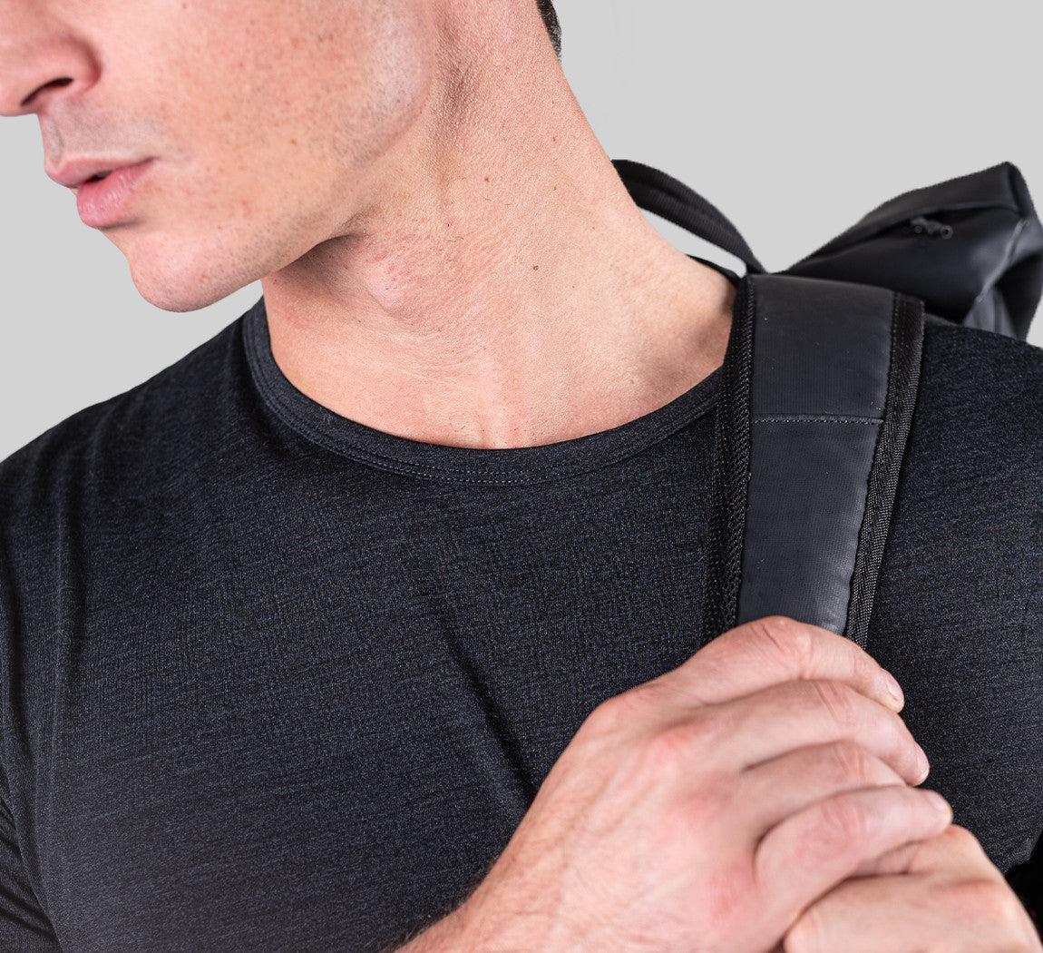 PERFORMANCE MERINO T-SHIRT Noir 
