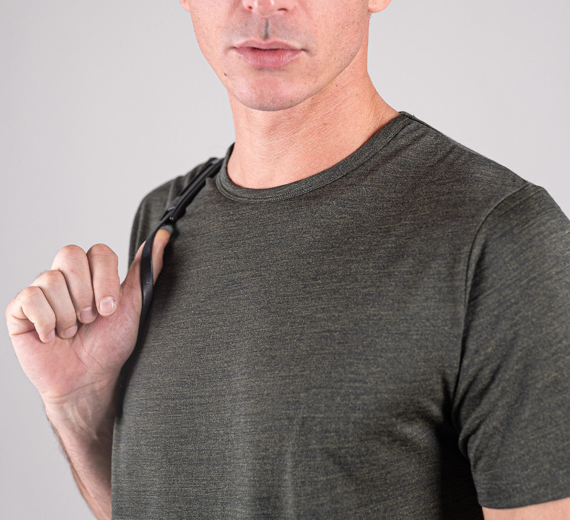 PERFORMANCE MERINO T-SHIRT Kaki 