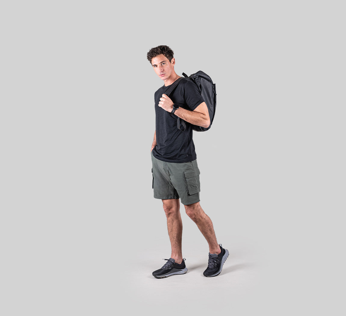 PERFORMANCE MERINO T-SHIRT Noir 