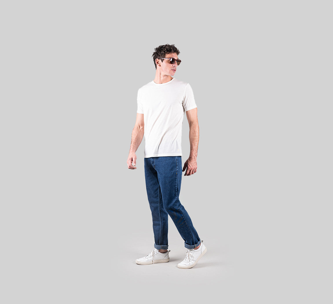 PERFORMANCE MERINO T-SHIRT Ivoire 