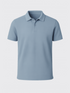 PIQUÉ MERINO POLO Bleu Ciel 
