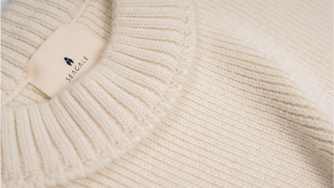 PREMIUM MERINO PULLOVER Ivoire 