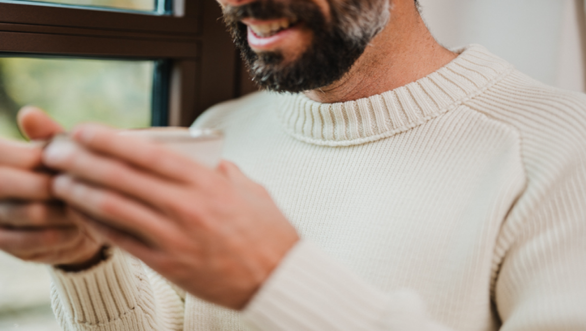 PREMIUM MERINO PULLOVER Ivoire 