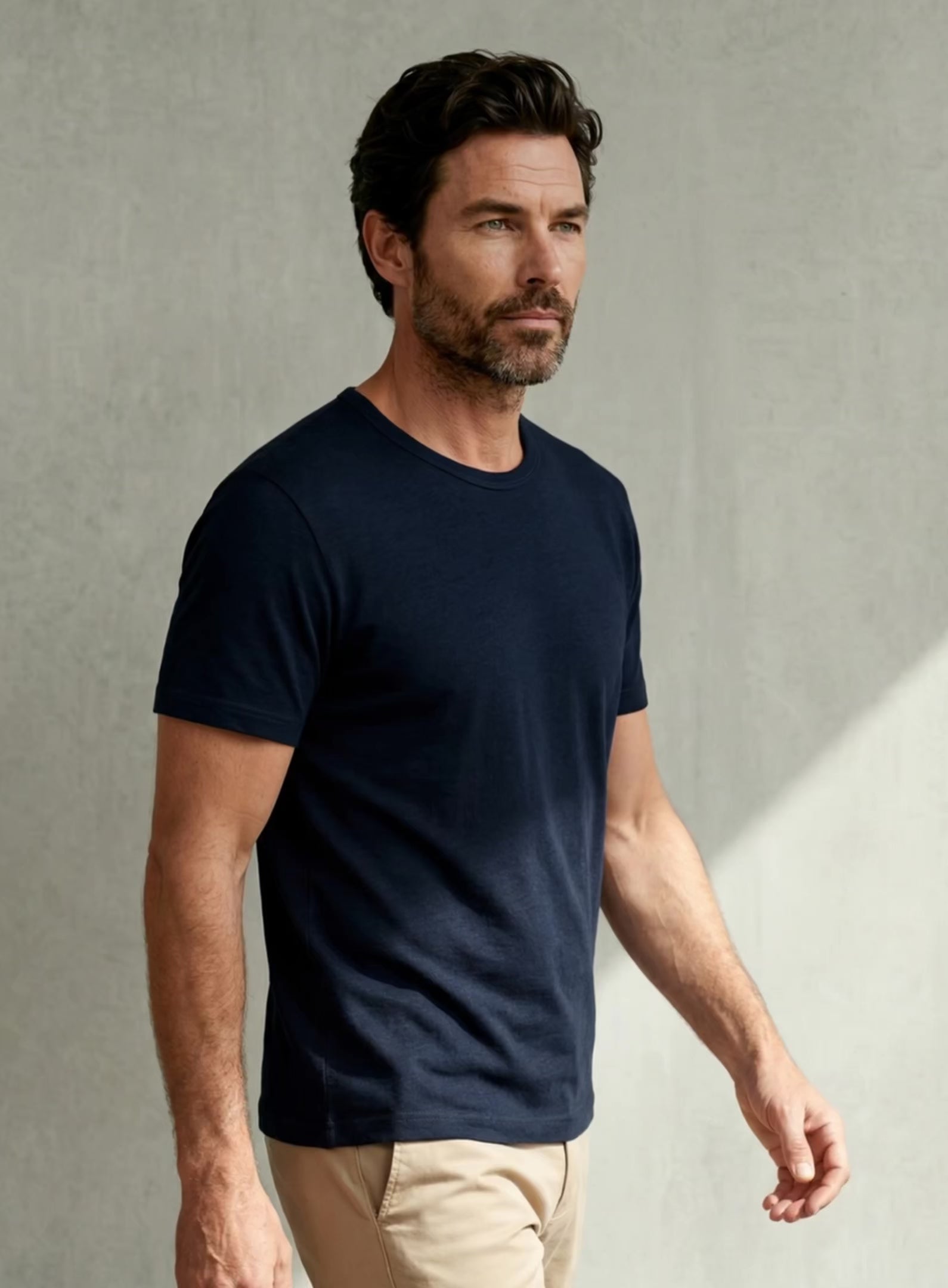 DRY HEMP T-SHIRT Bleu chic #en:color_chic-blue,fr:couleur_bleu-chic