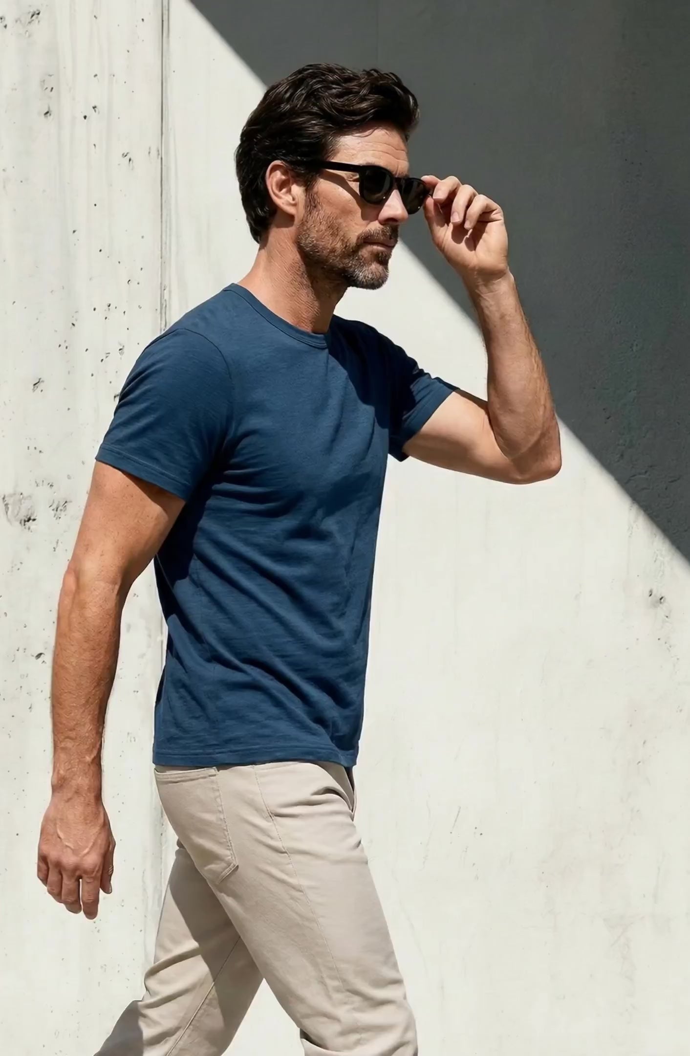 PURE MERINO T-SHIRT Bleu pétrole #en:color_petrol-blue,fr:couleur_bleu-petrole