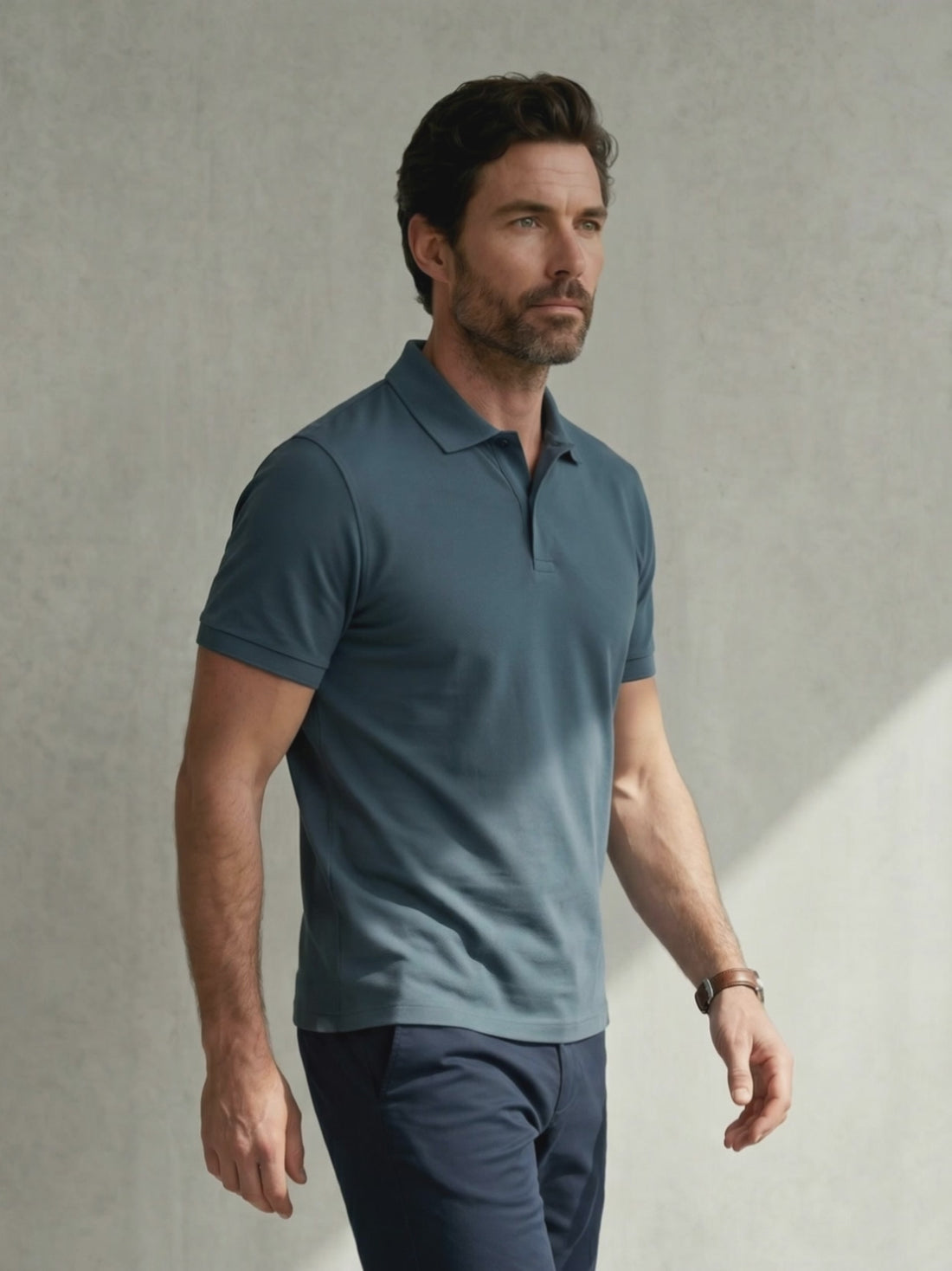 PERFORMANCE MERINO POLO
Bleu pétrole 