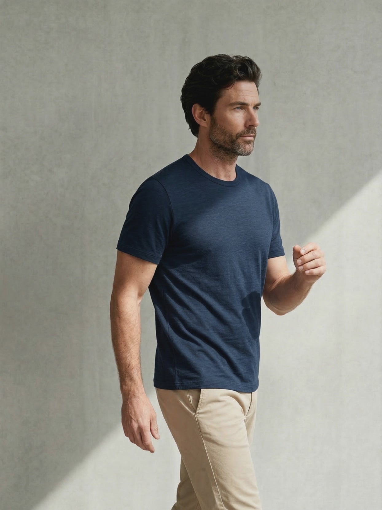 PERFORMANCE MERINO T-SHIRT Bleu Chic 
