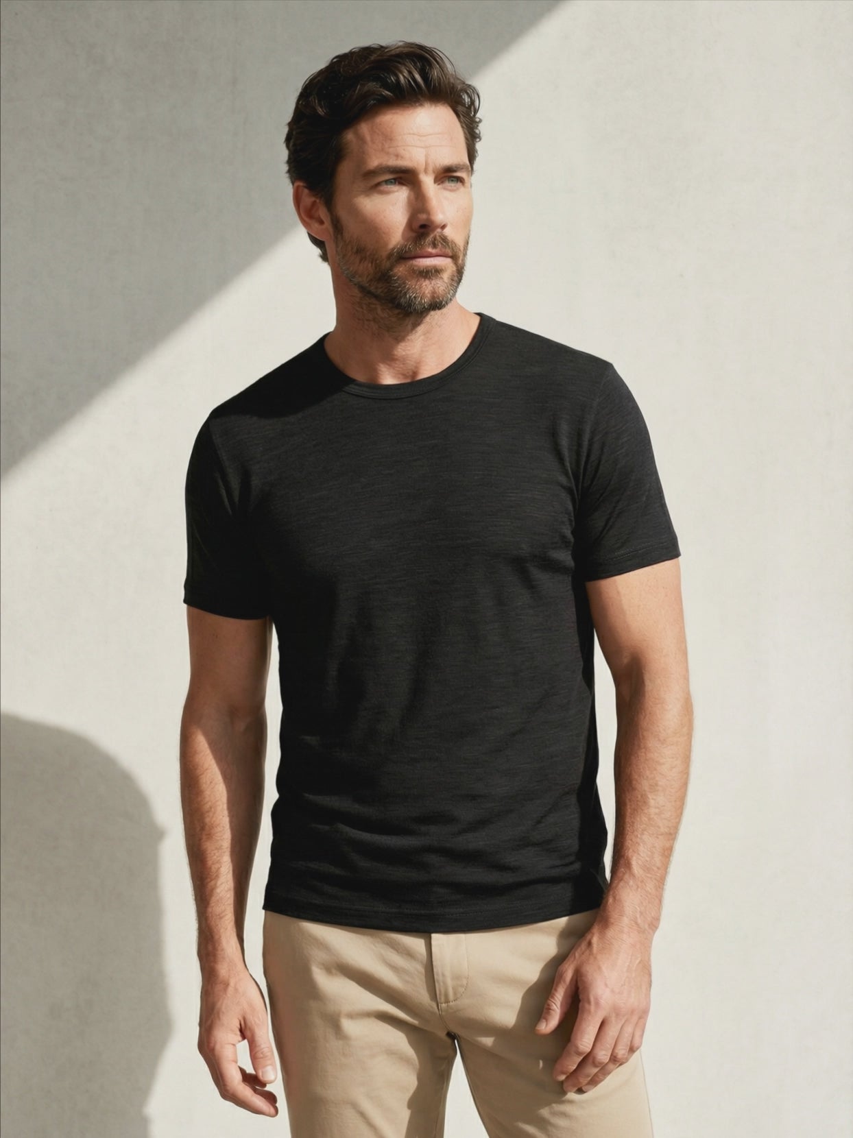 PERFORMANCE MERINO T-SHIRT Noir 