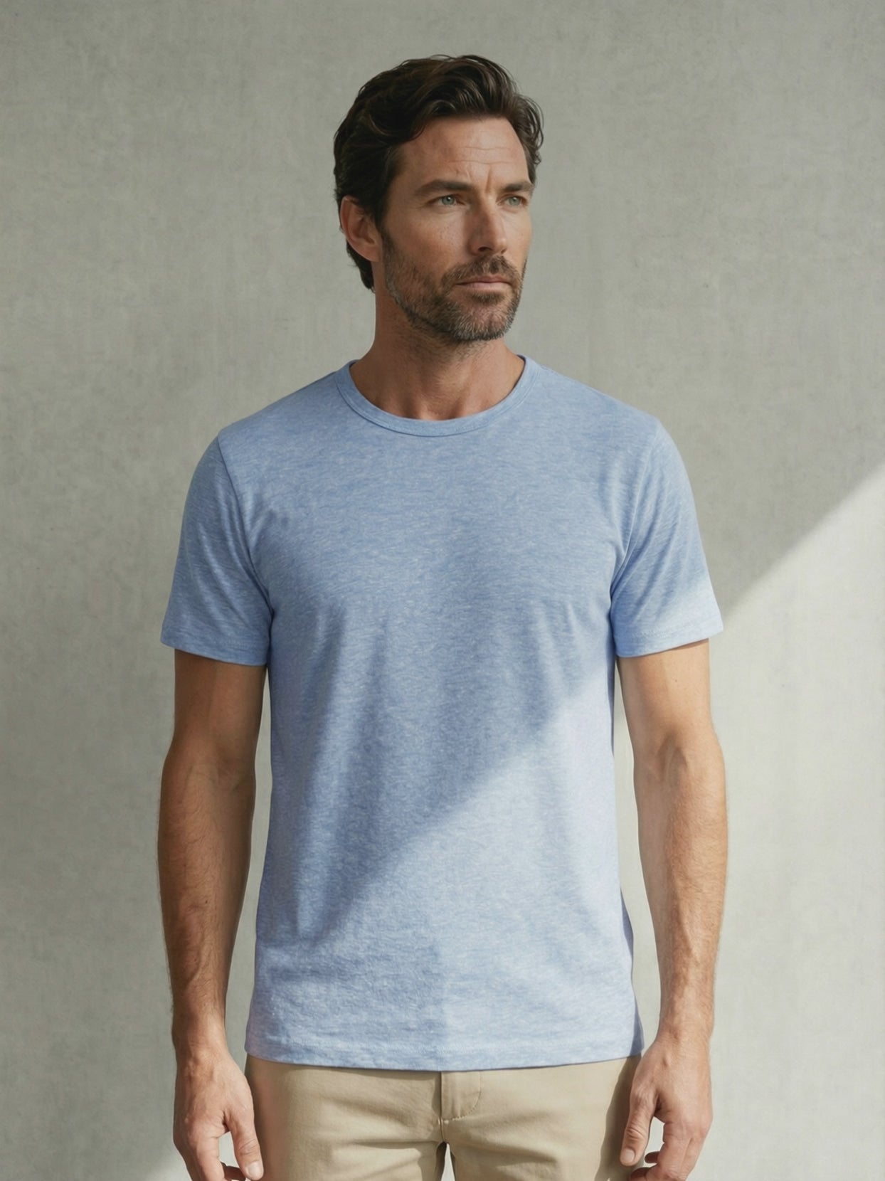 DRY HEMP T-SHIRT Bleu Ciel 