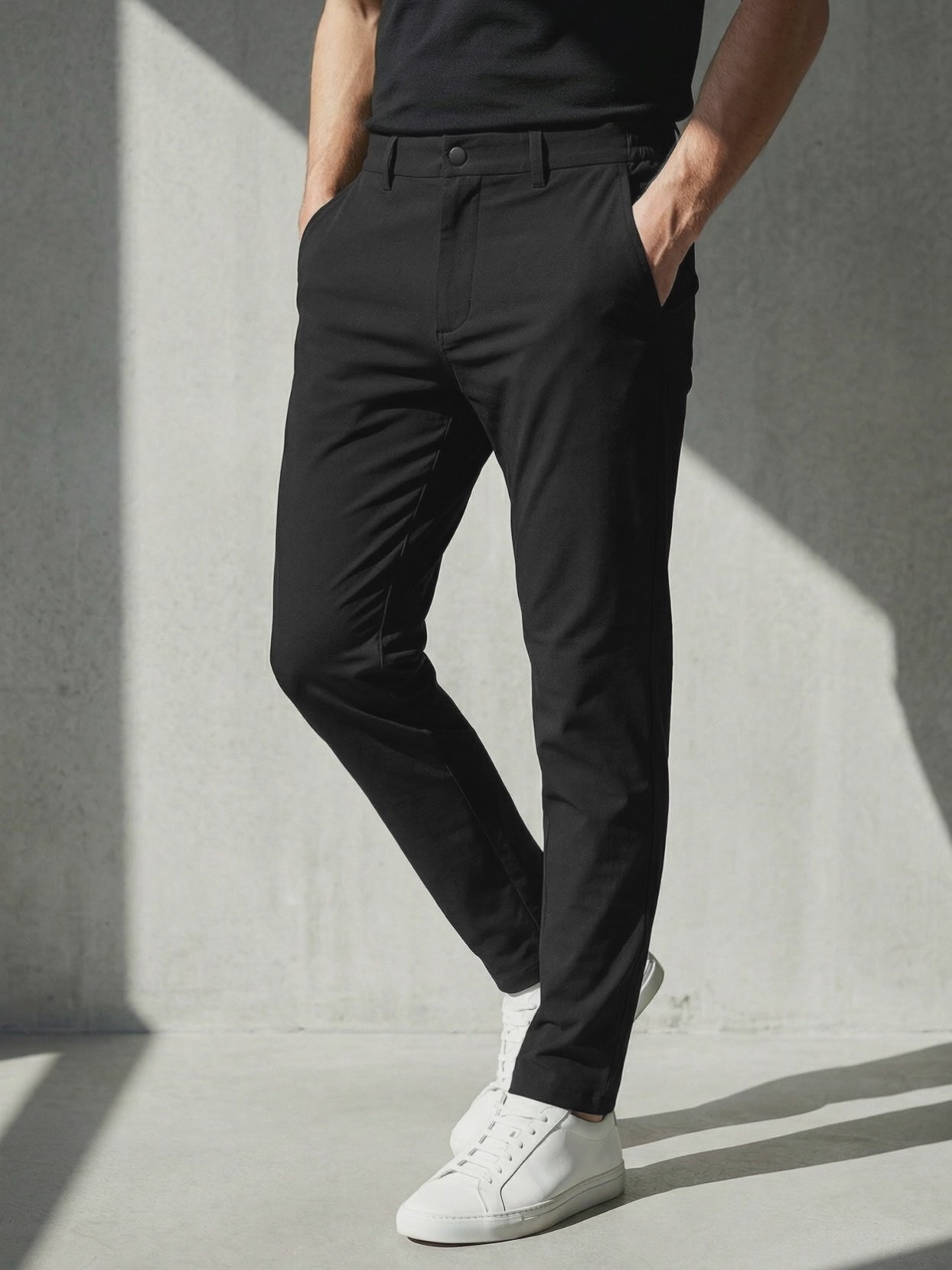 CORDURA MERINO CHINOS Noir #en:color_black,fr:couleur_noir