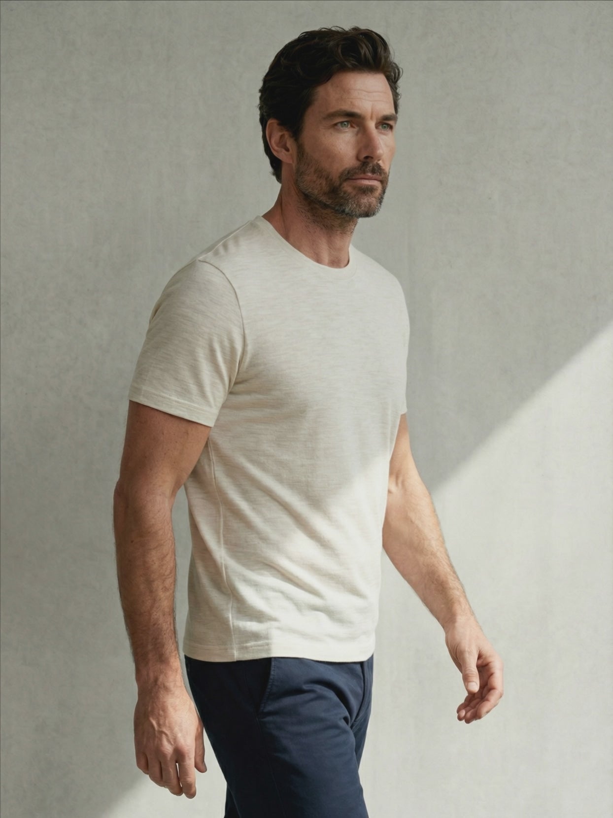 PERFORMANCE MERINO T-SHIRT Ivoire 