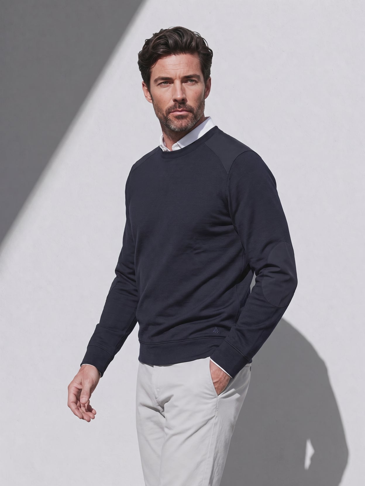 360 MERINO SWEATSHIRT Bleu chic  #en:color_chic-blue,fr:couleur_bleu-chic