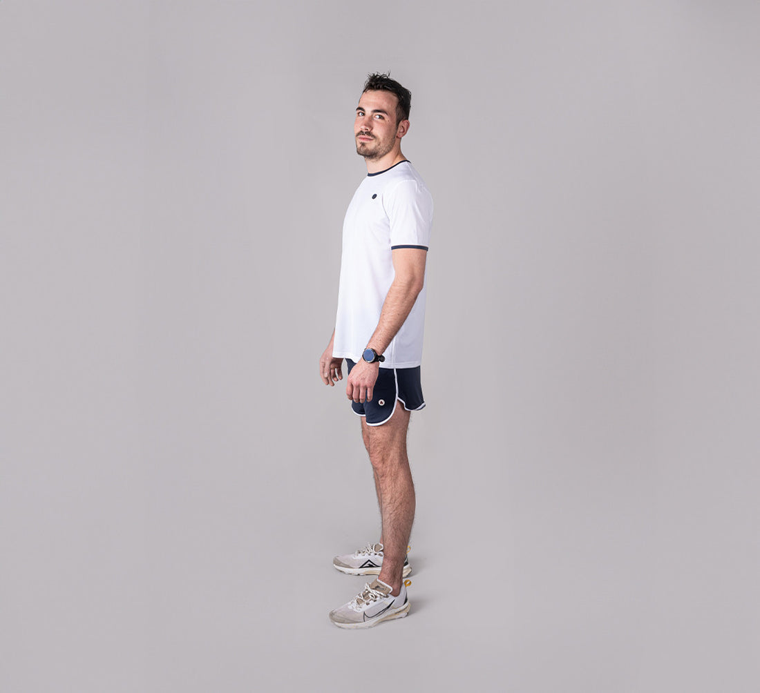 RETRO SPORT T-SHIRT Blanc 