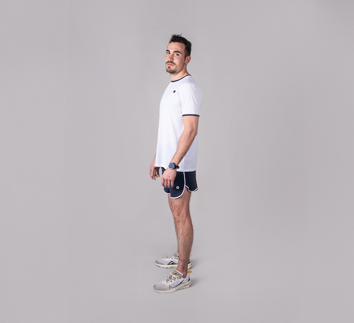 RETRO SPORT T-SHIRT Blanc 