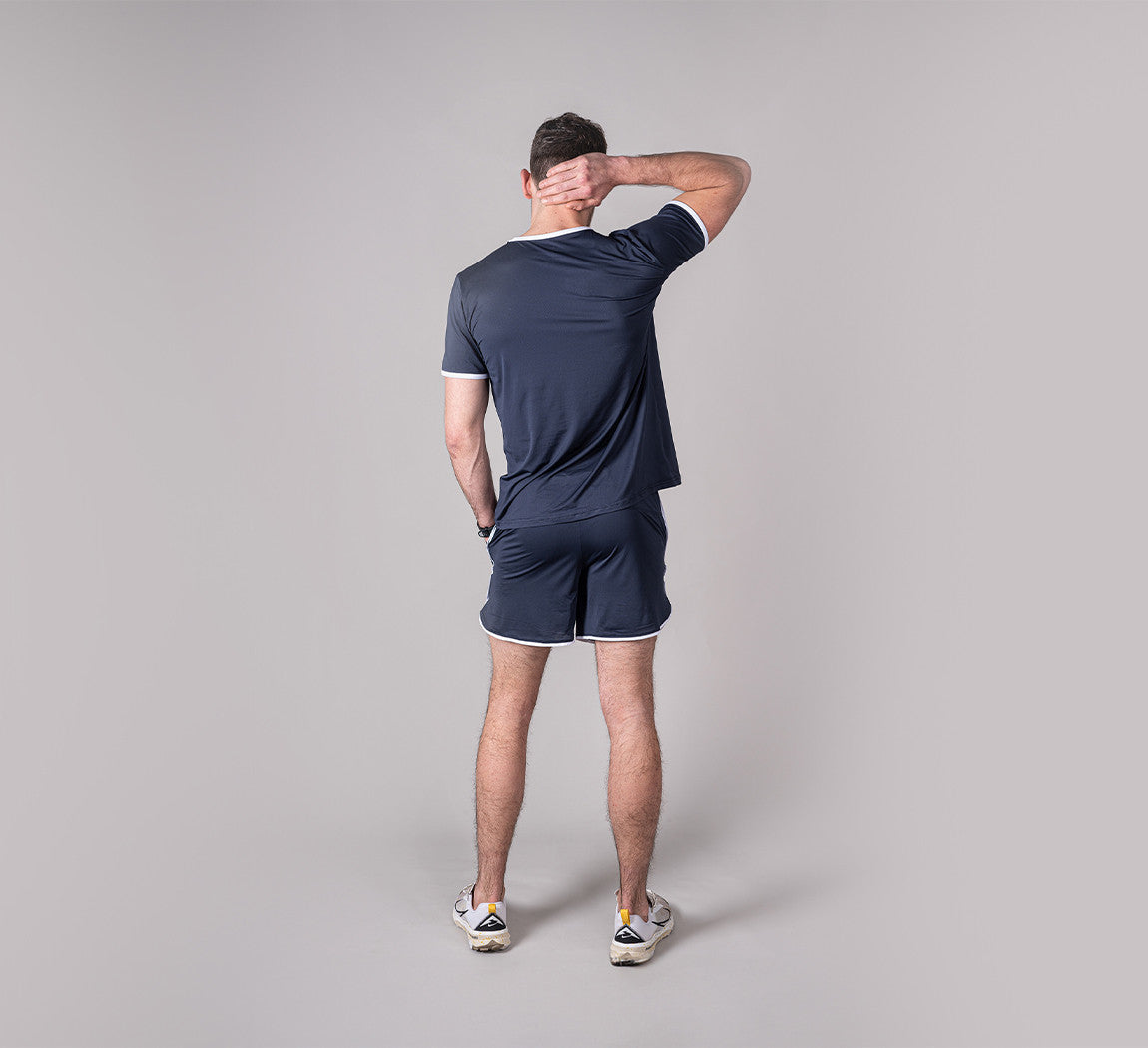 RETRO SPORT T-SHIRT Bleu Chic 