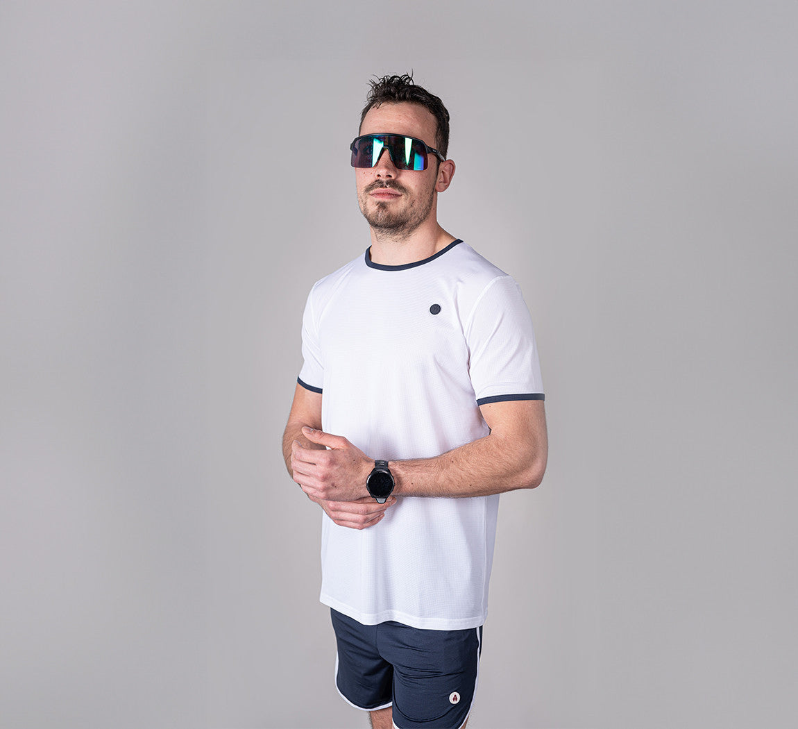RETRO SPORT T-SHIRT Blanc 