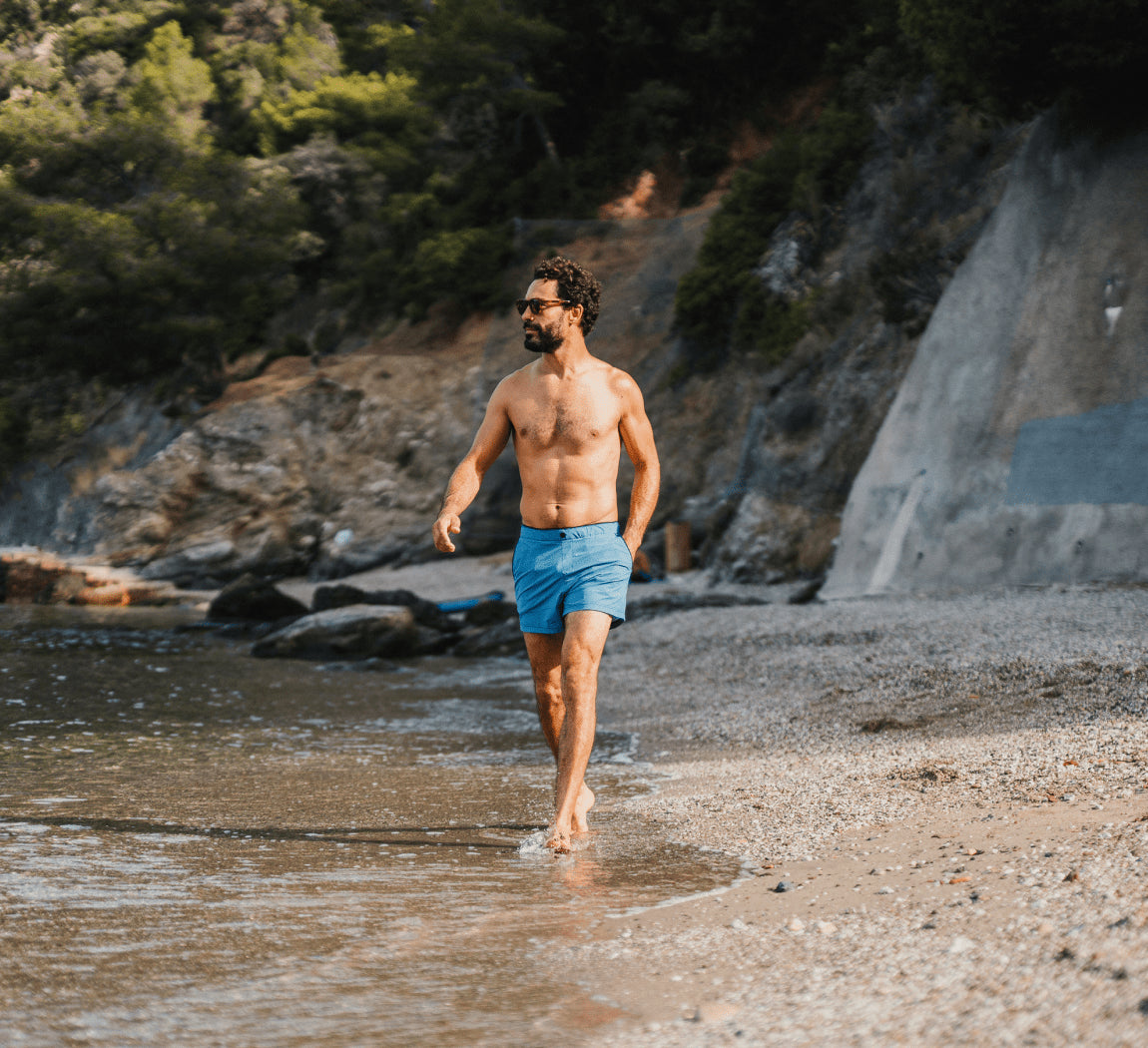 SHORT SWIMSHORT Blue Waves 