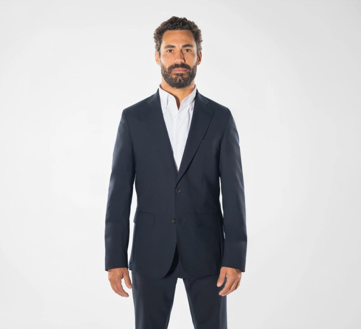 SMART MERINO BLAZER Bleu Nuit 