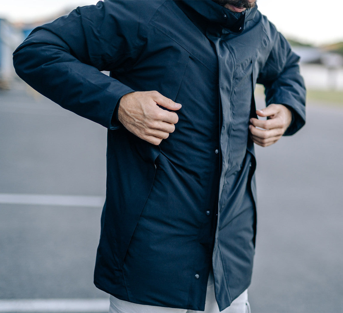 STORM PARKA Bleu Chic 