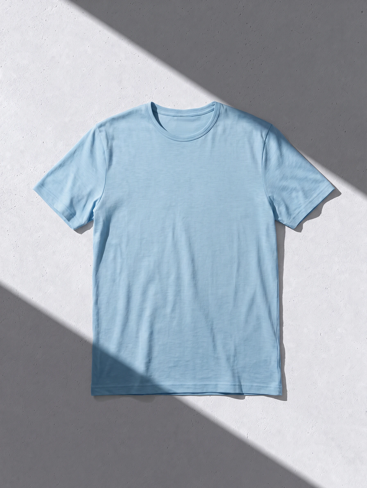 PERFORMANCE MERINO T-SHIRT bleu ciel 