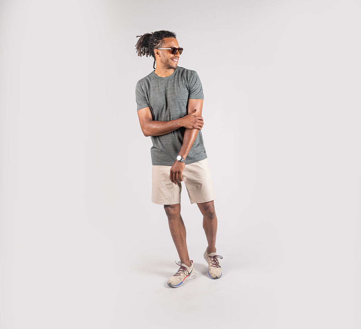 ULTRADRY MERINO T-SHIRT Vert De Gris 