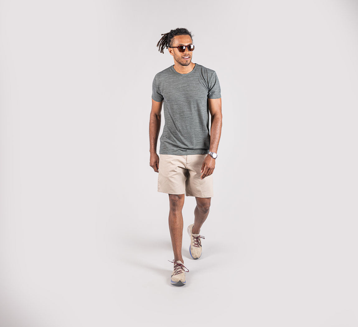 ULTRADRY MERINO T-SHIRT Vert De Gris 