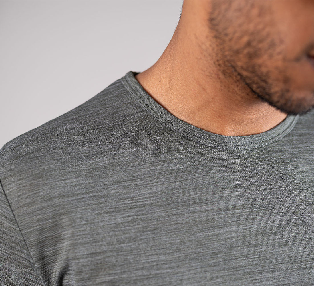 ULTRADRY MERINO T-SHIRT Vert De Gris 
