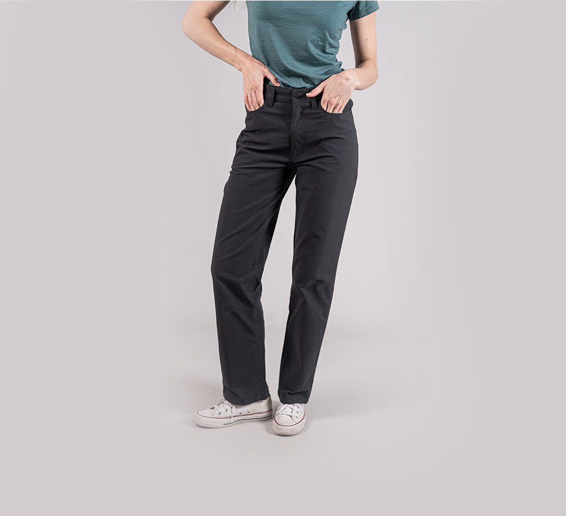 WOMAN EVERYDAY JEANS Gris Anthracite 