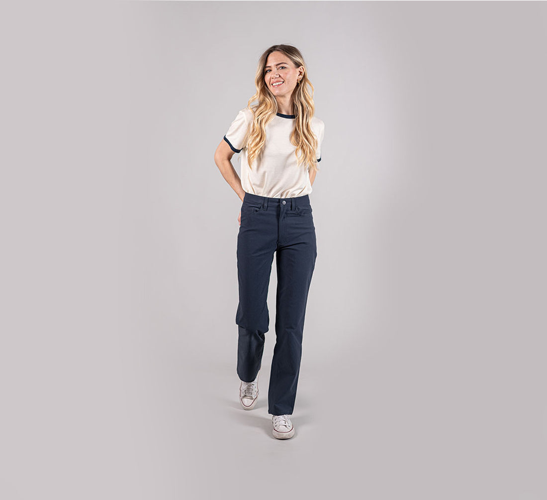 WOMAN EVERYDAY JEANS Bleu Gris 