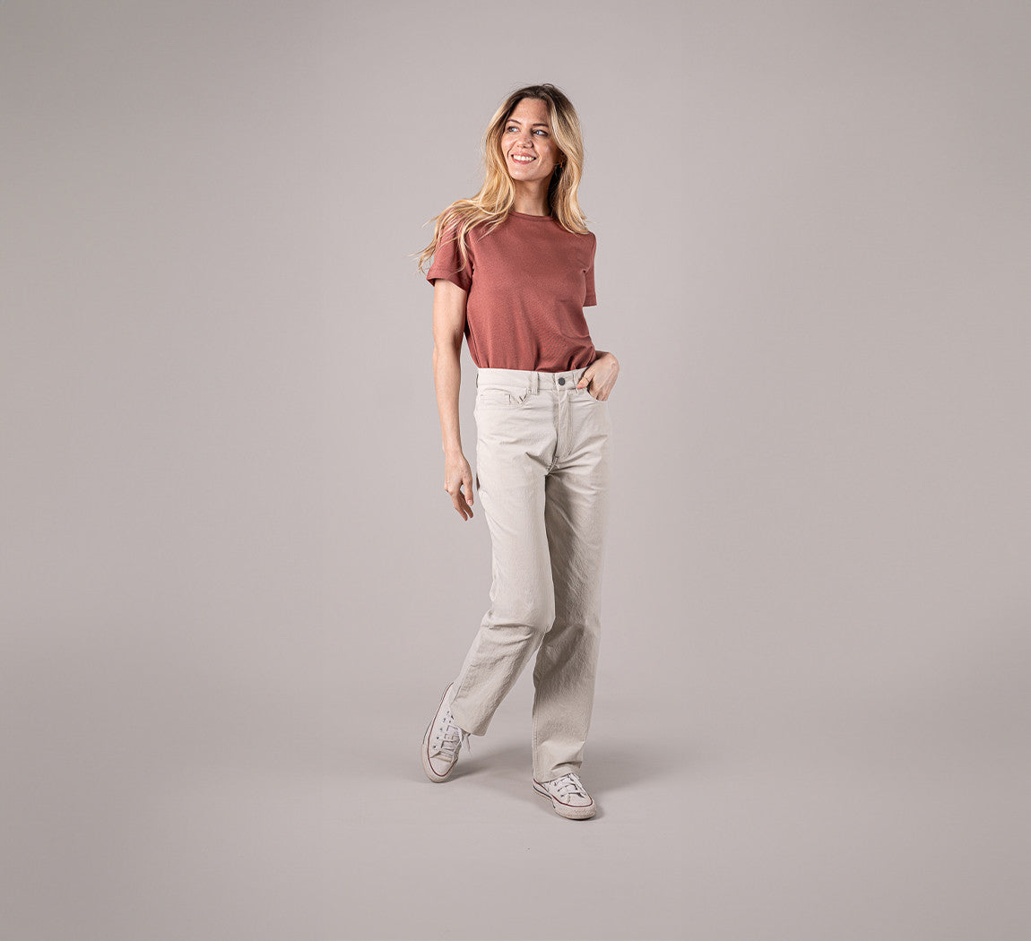 WOMAN EVOLUTION MERINO T-SHIRT Rose 