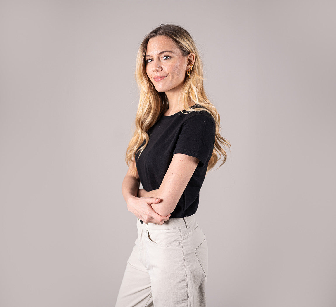 WOMAN EVOLUTION MERINO T-SHIRT Noir 