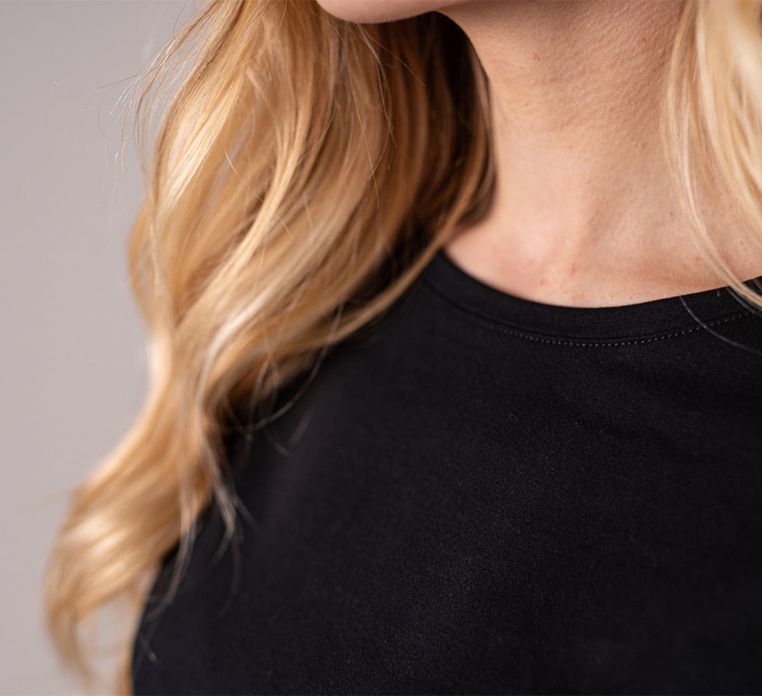 WOMAN EVOLUTION MERINO T-SHIRT Noir 