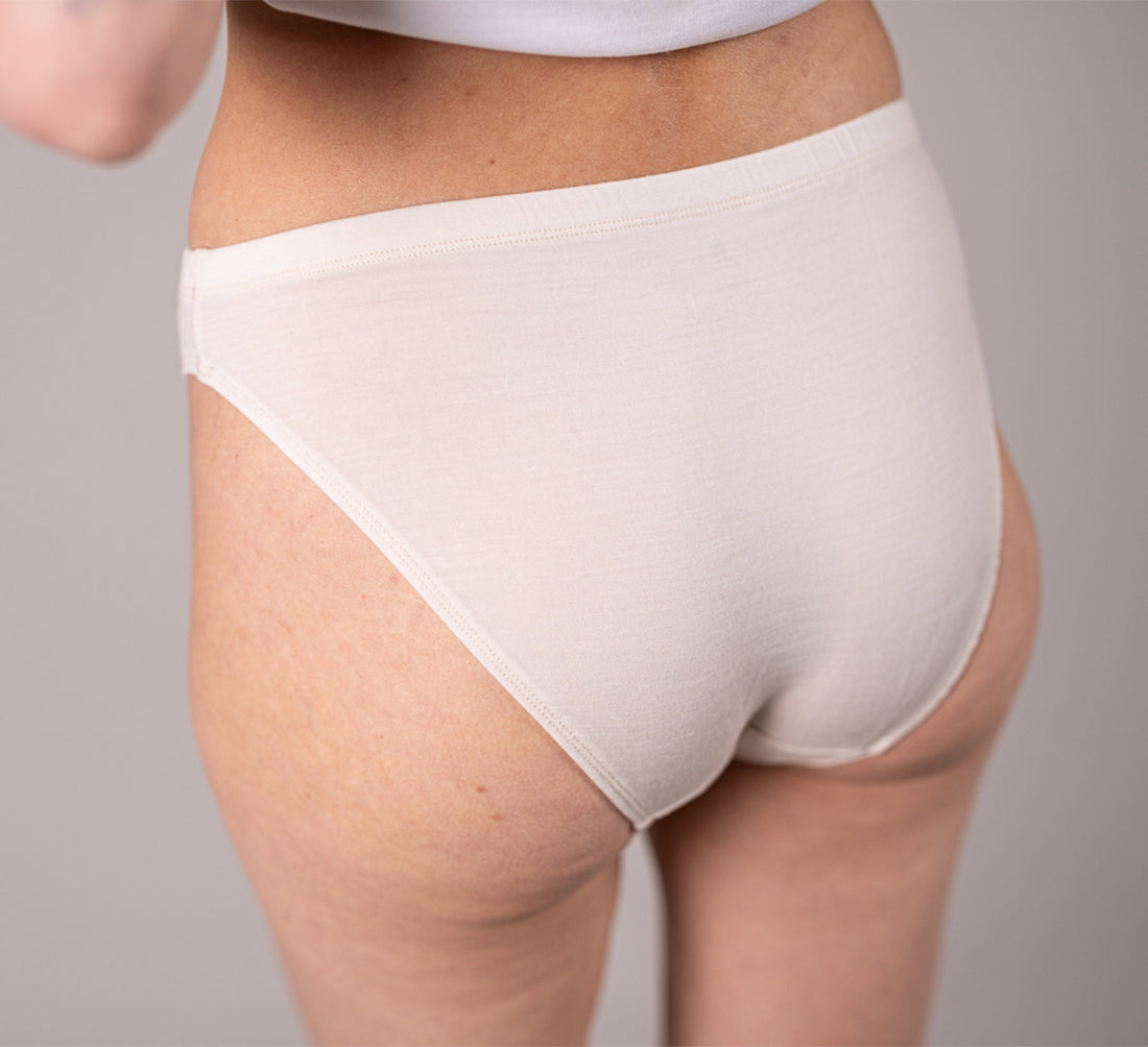 WOMAN MERINO BRIEF Sable 