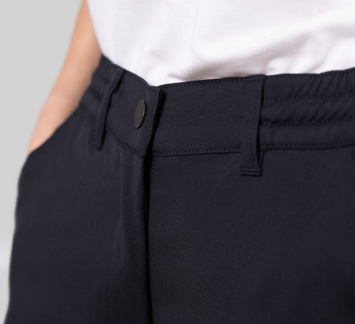 WOMAN MERINO PANTS Bleu Chic 