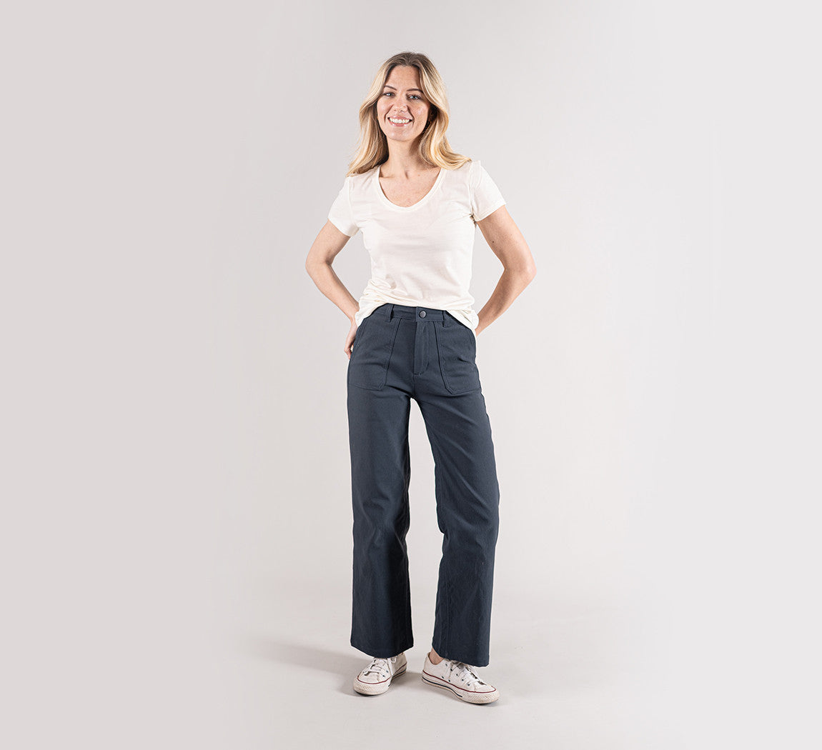 WOMAN MERINO T-SHIRT Ivoire 