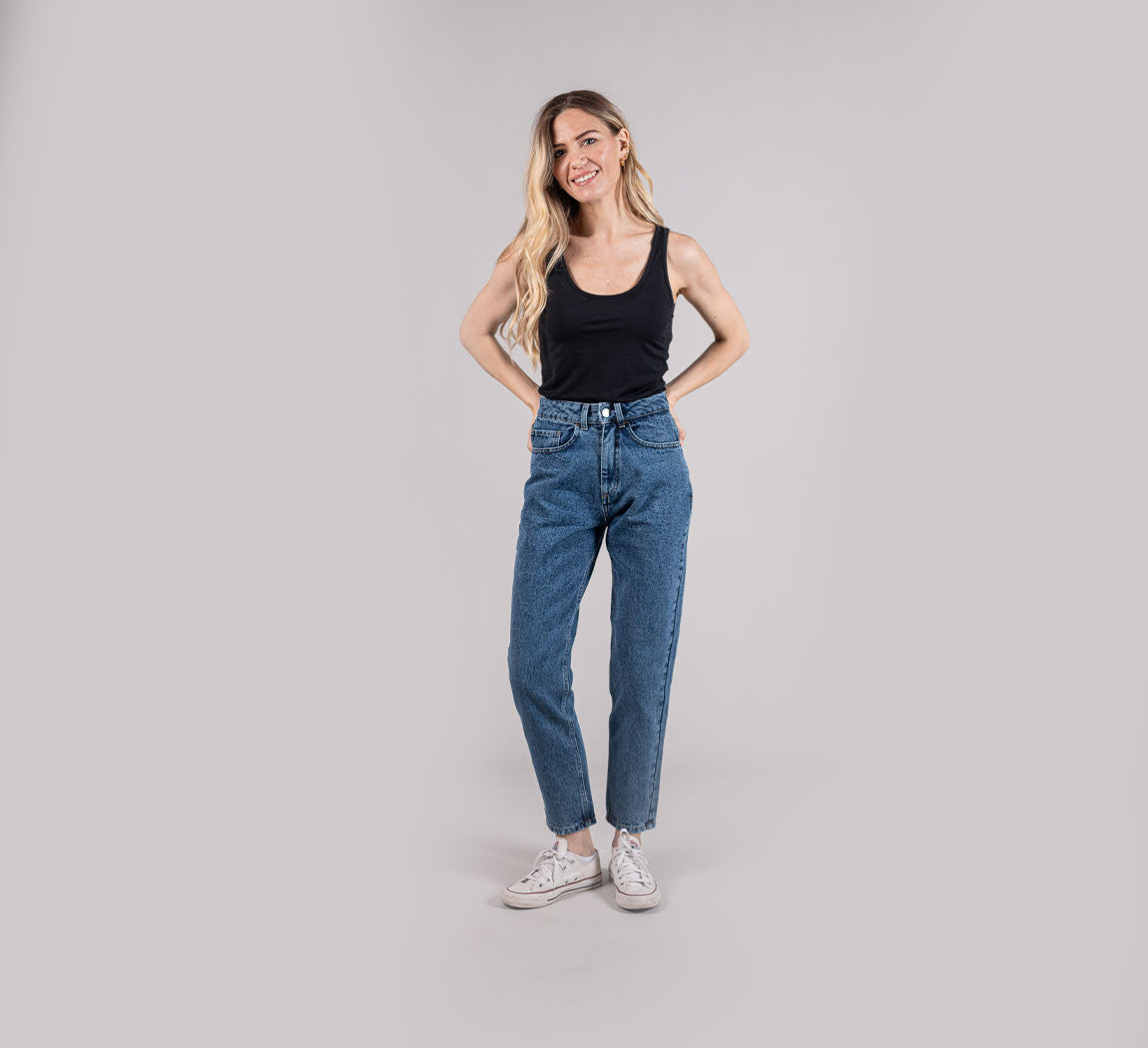WOMAN MERINO TANK Noir 