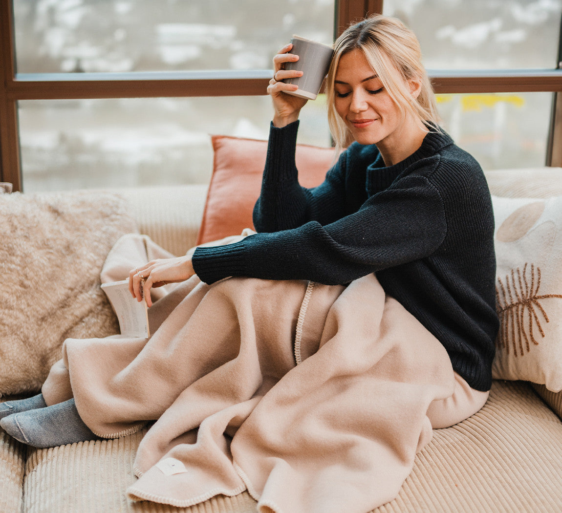 WOMAN PREMIUM MERINO PULLOVER Gris Anthracite 