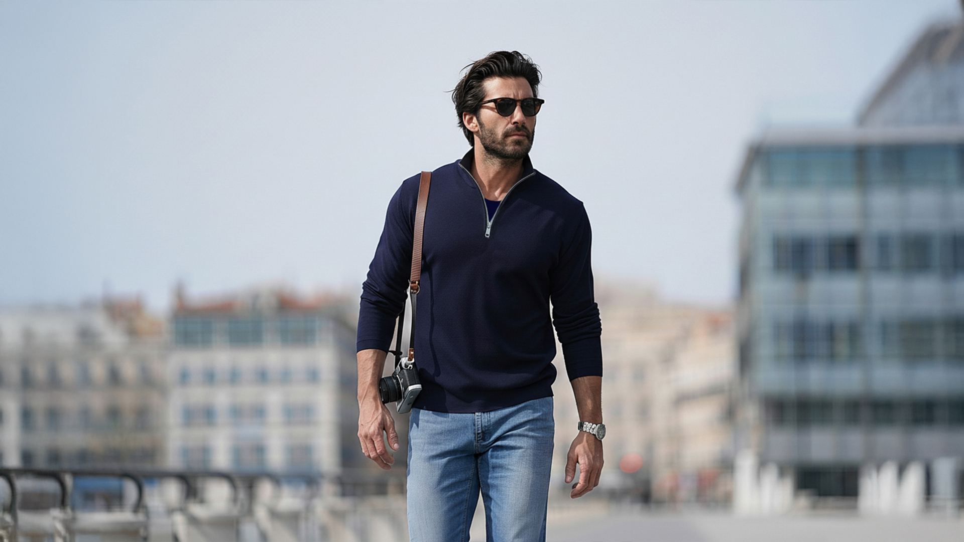 ULTRA MERINO ZIP PULLOVER