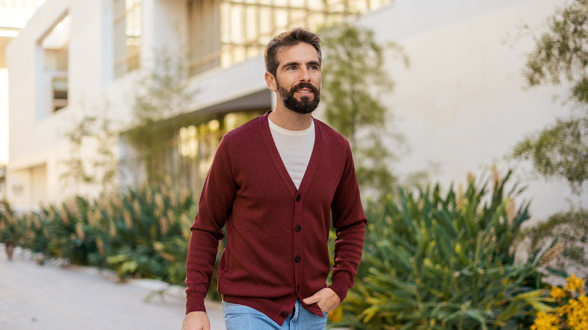 MERINO TENCEL CARDIGAN