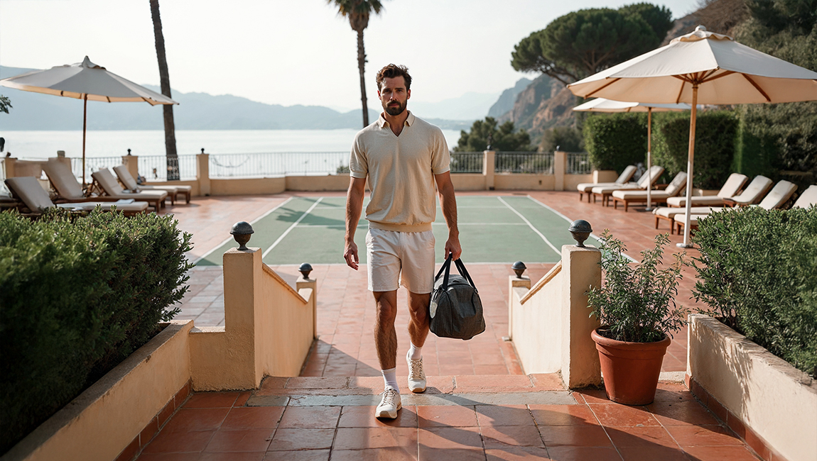 RIVIERA MERINO POLO