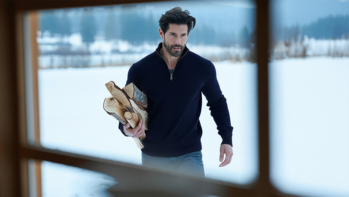 ULTRA MERINO ZIP PULLOVER