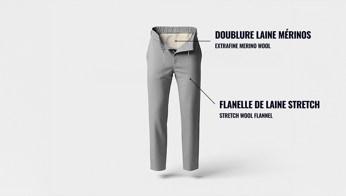 MERINO SWEATPANTS