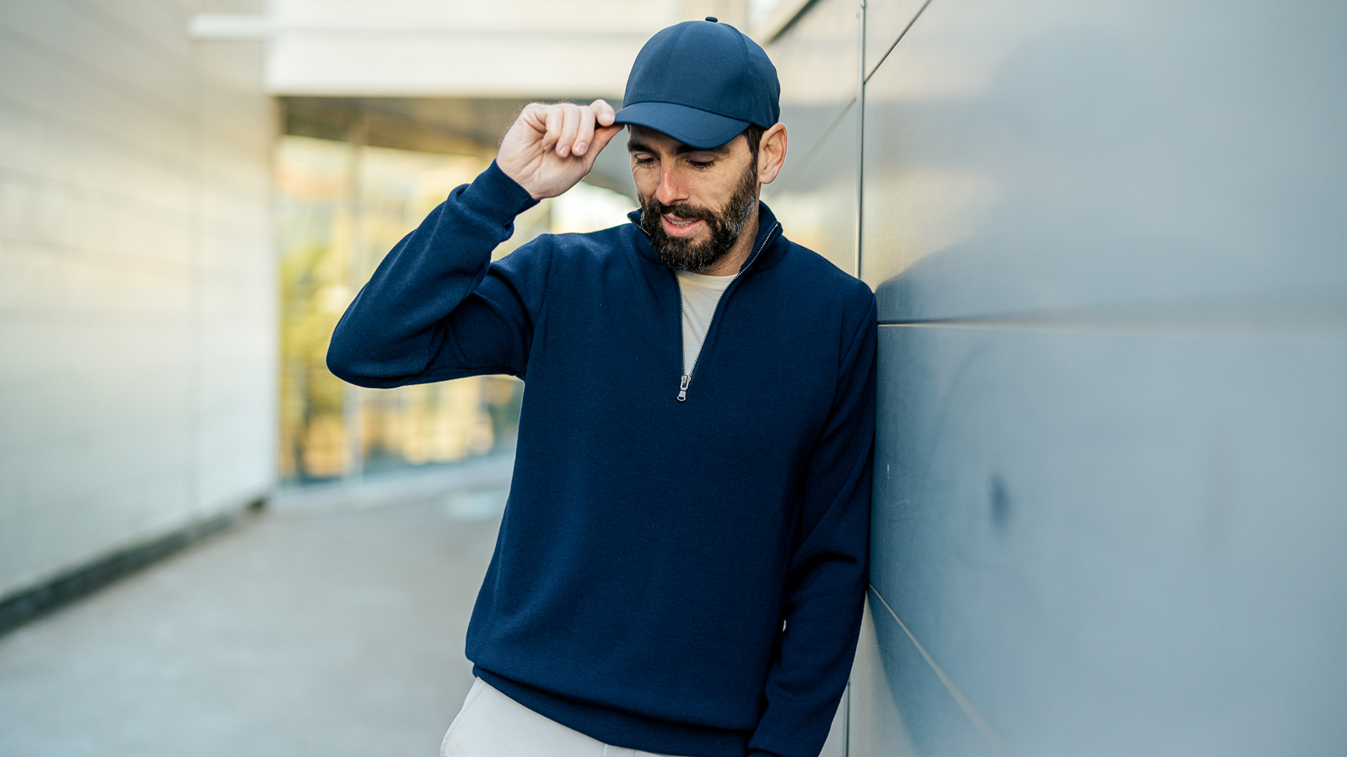MERINO ZIP PULLOVER