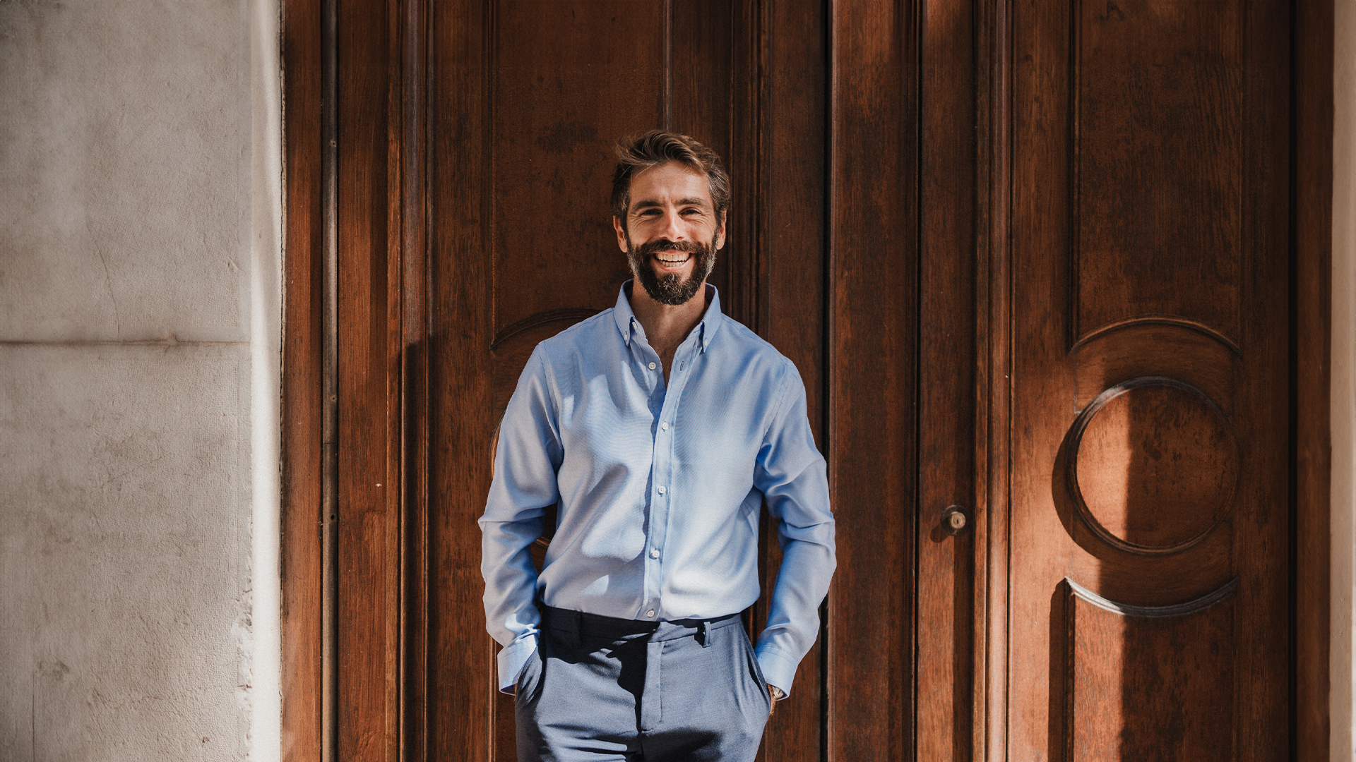 MERINO BUTTON-DOWN SHIRT