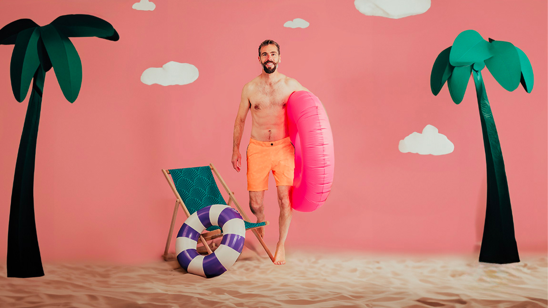 ANNIVERSARY 2-IN-1 SWIMSHORT
