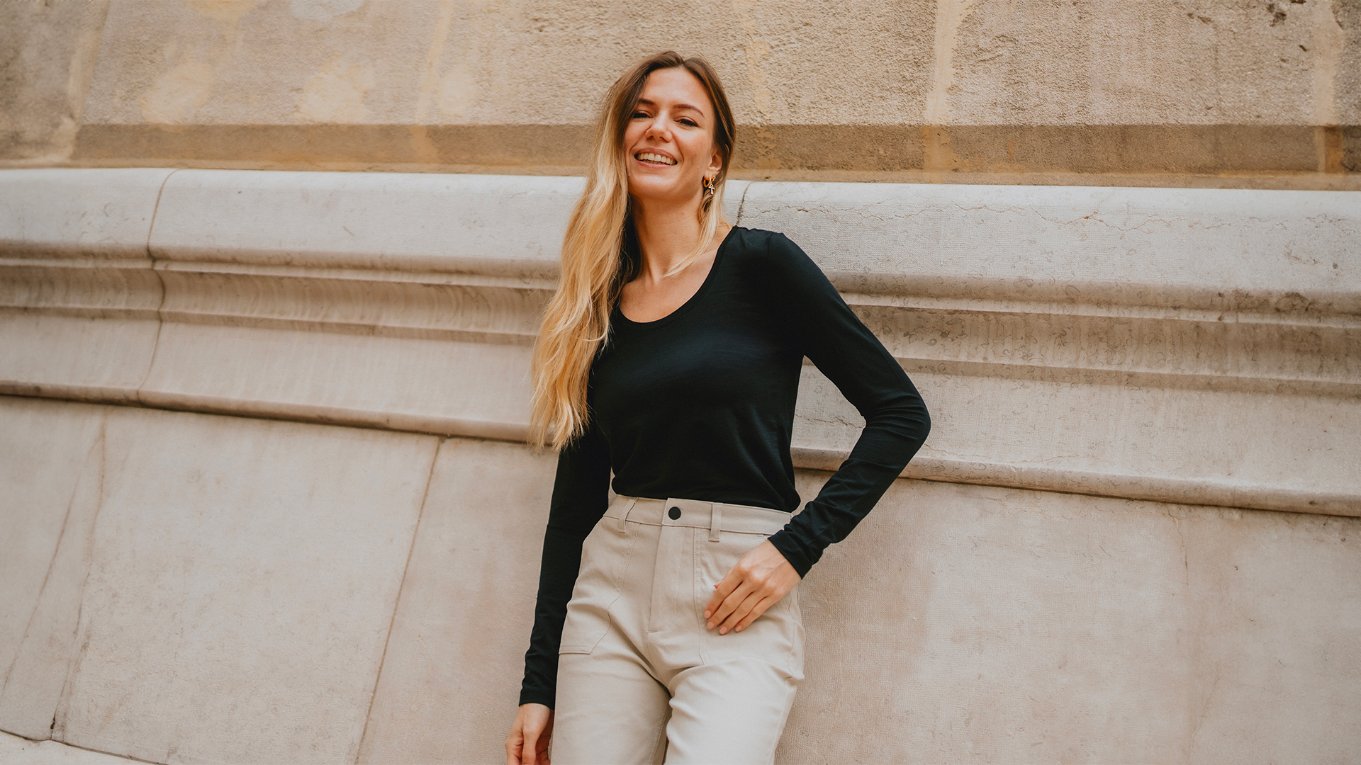 WOMAN MERINO LONG SLEEVES T-SHIRT